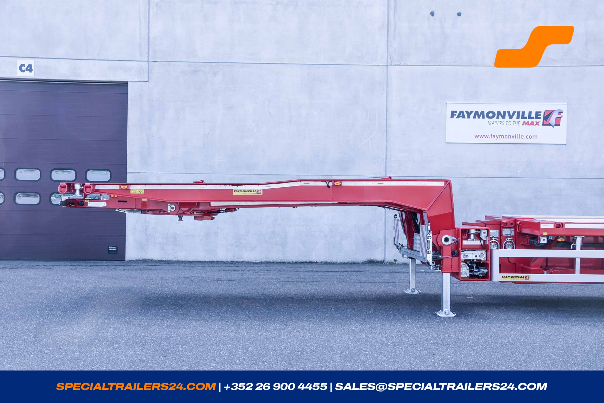 Flatbed trailer Faymonville TeleMAX vehicle for sale (image count prefix 17/48)