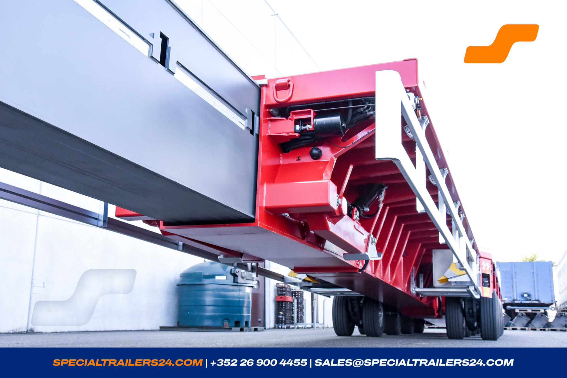 Flatbed trailer Faymonville TeleMAX vehicle for sale (image count prefix 45/48)