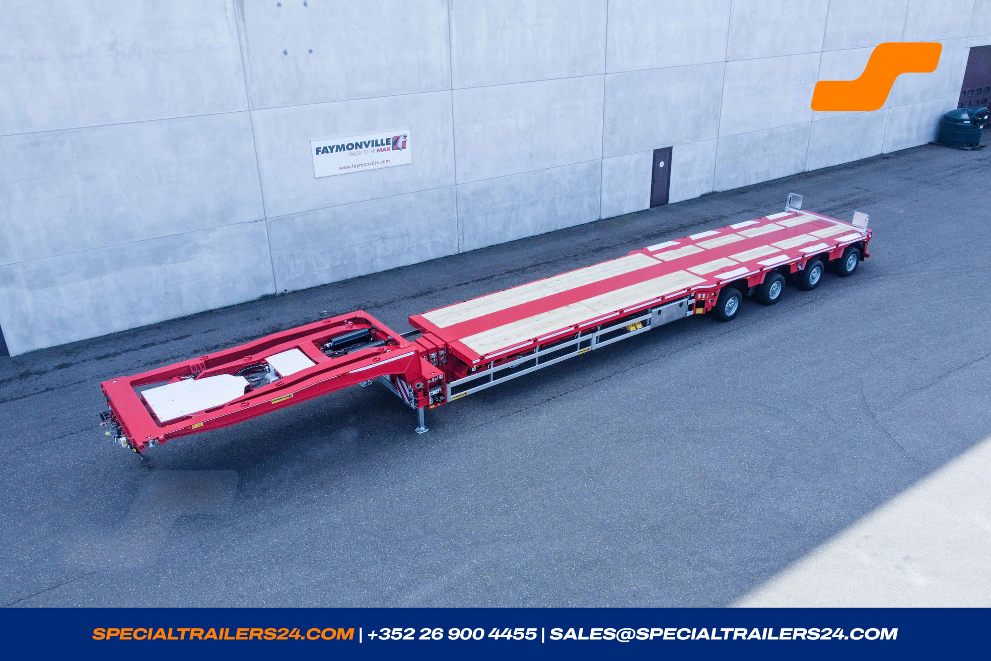 Flatbed trailer Faymonville TeleMAX vehicle for sale (image count prefix 6/48)