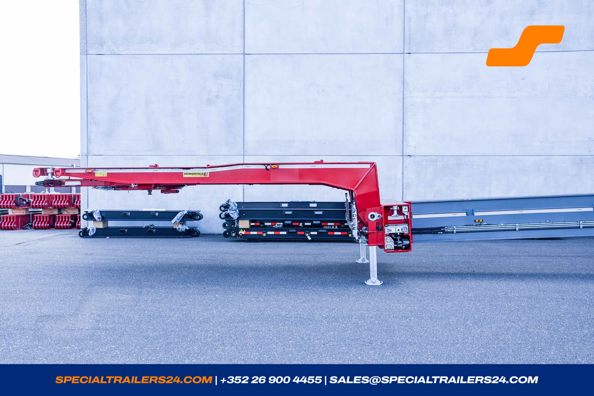 Flatbed trailer Faymonville TeleMAX vehicle for sale (image count prefix 37/48)