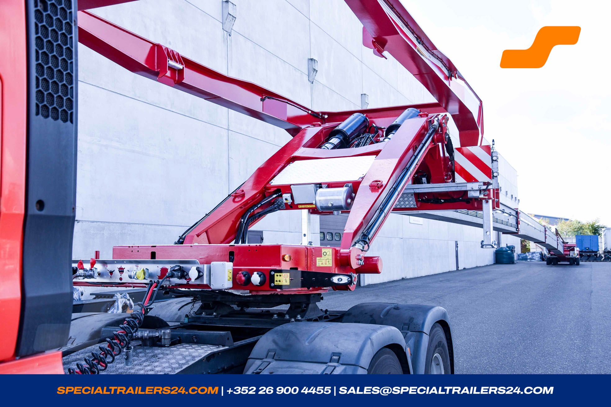 Flatbed trailer Faymonville TeleMAX vehicle for sale (image count prefix 47/48)