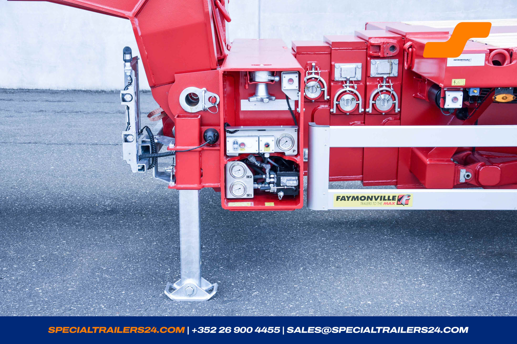 Flatbed trailer Faymonville TeleMAX vehicle for sale (image count prefix 23/48)