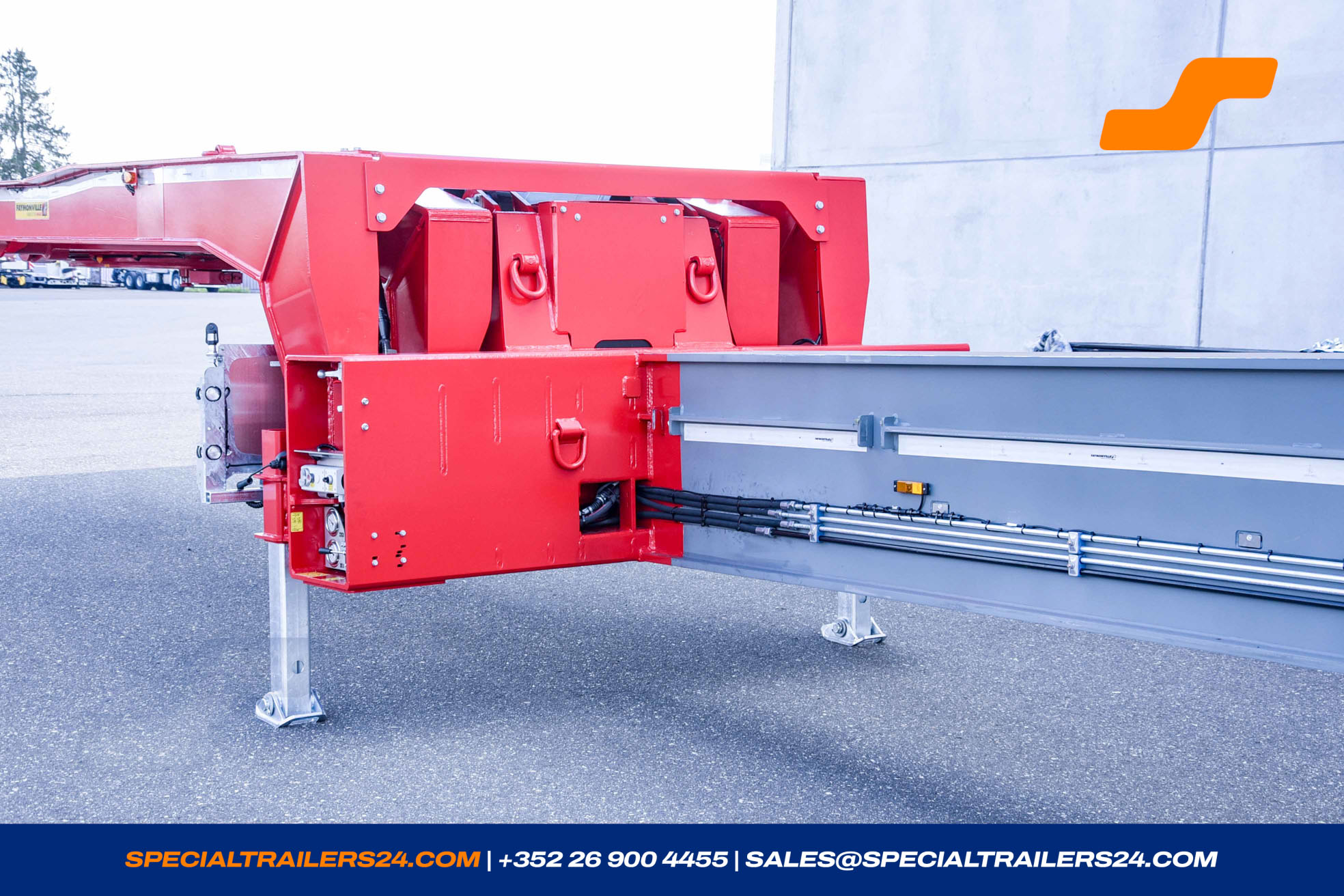 Flatbed trailer Faymonville TeleMAX vehicle for sale (image count prefix 38/48)