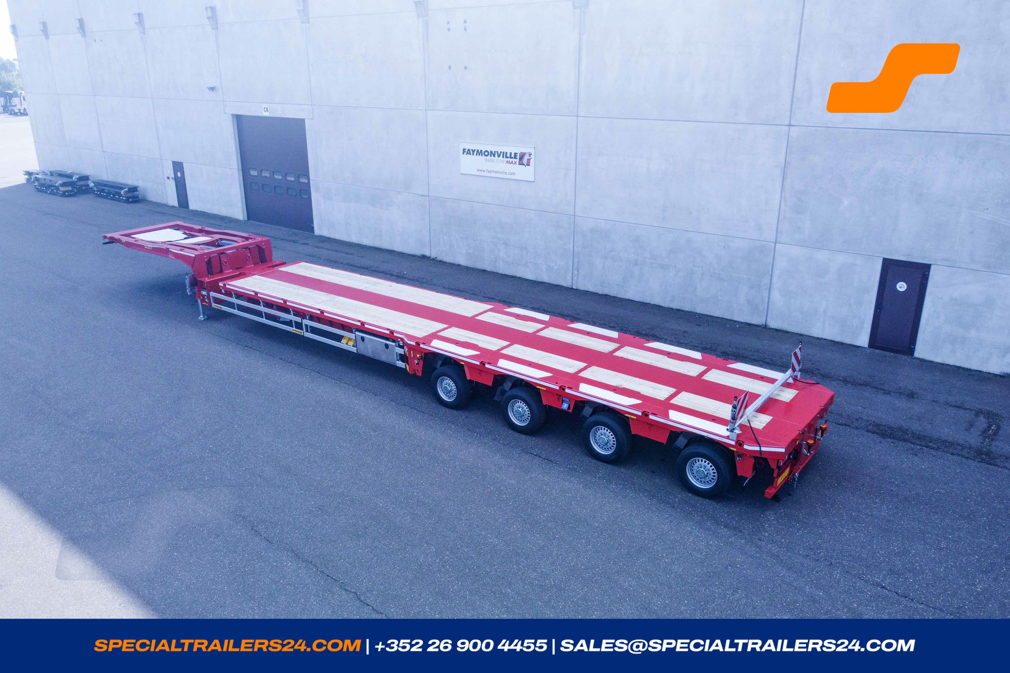Flatbed trailer Faymonville TeleMAX vehicle for sale (image count prefix 8/48)
