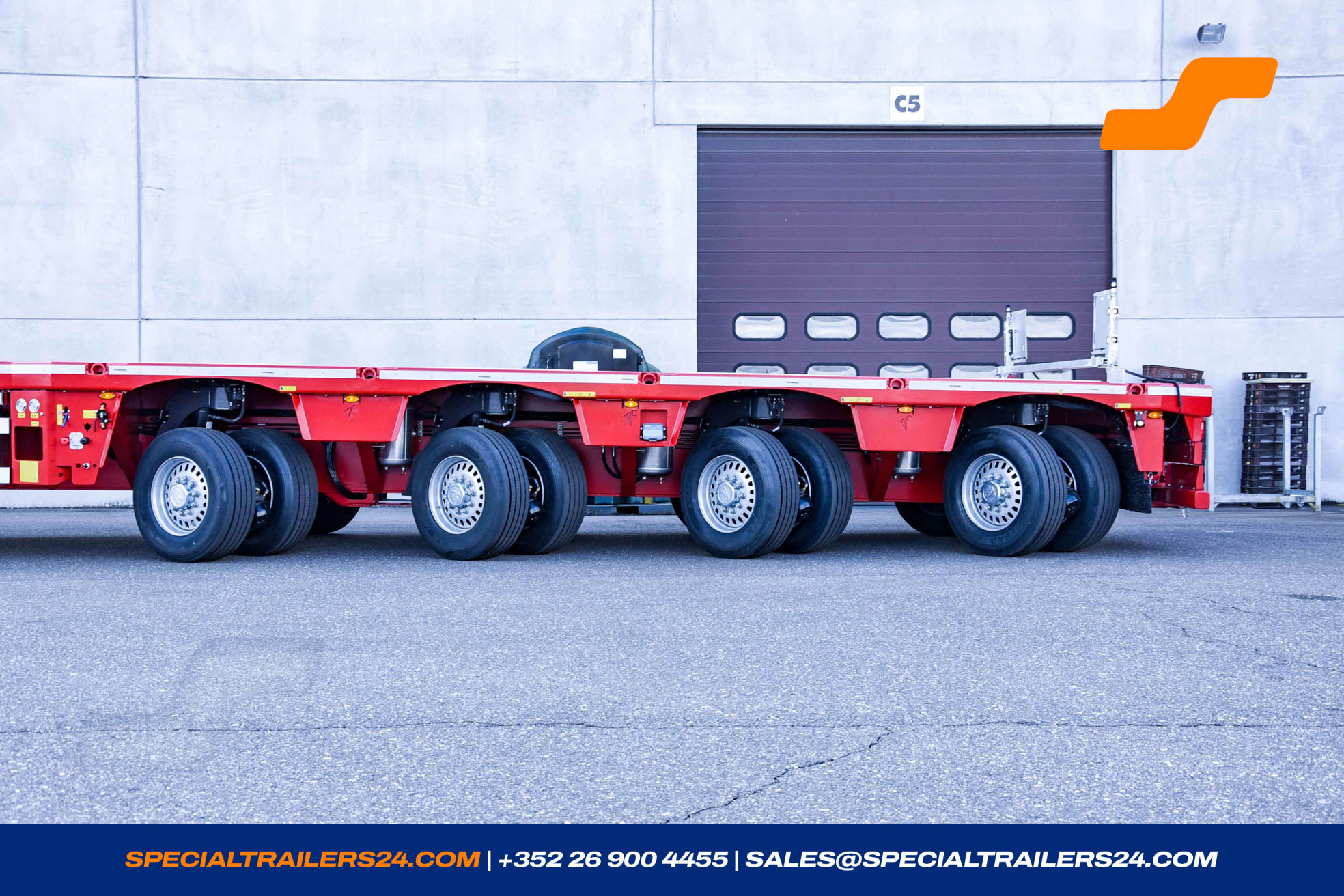 Flatbed trailer Faymonville TeleMAX vehicle for sale (image count prefix 31/48)