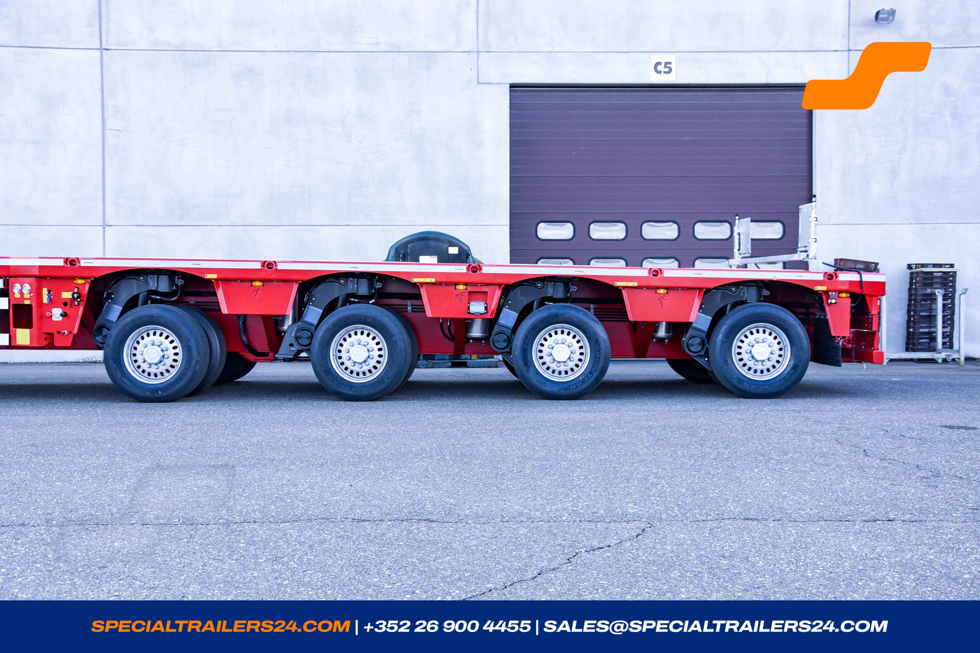 Flatbed trailer Faymonville TeleMAX vehicle for sale (image count prefix 29/48)