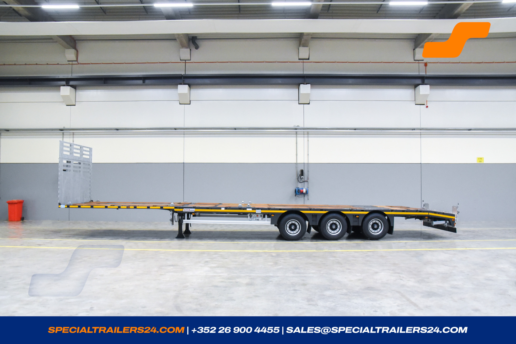 Flatbed trailer MAX Trailer MAX200 vehicle for sale (image count prefix 2/26)