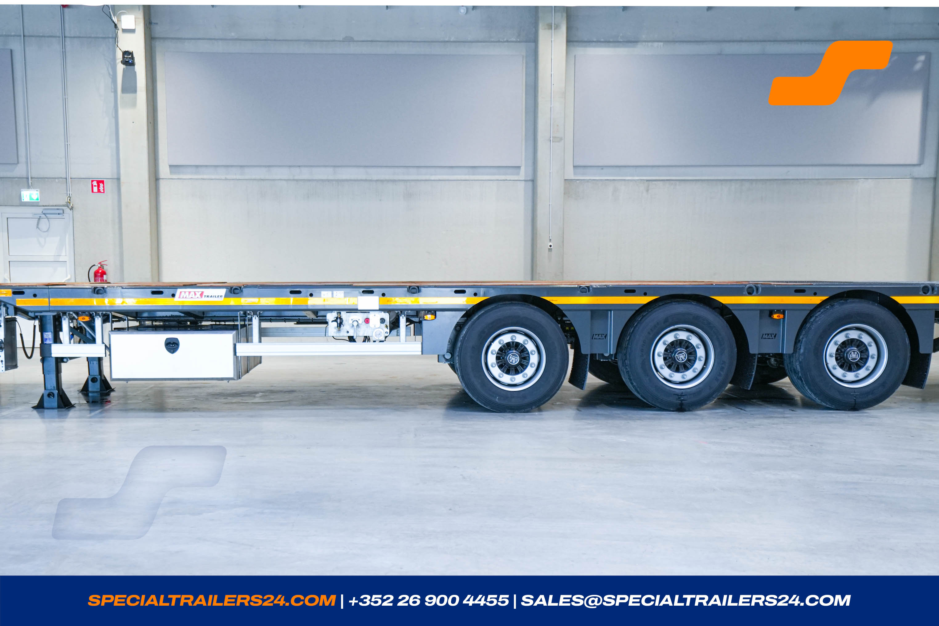 Flatbed trailer MAX Trailer MAX200 vehicle for sale (image count prefix 19/37)