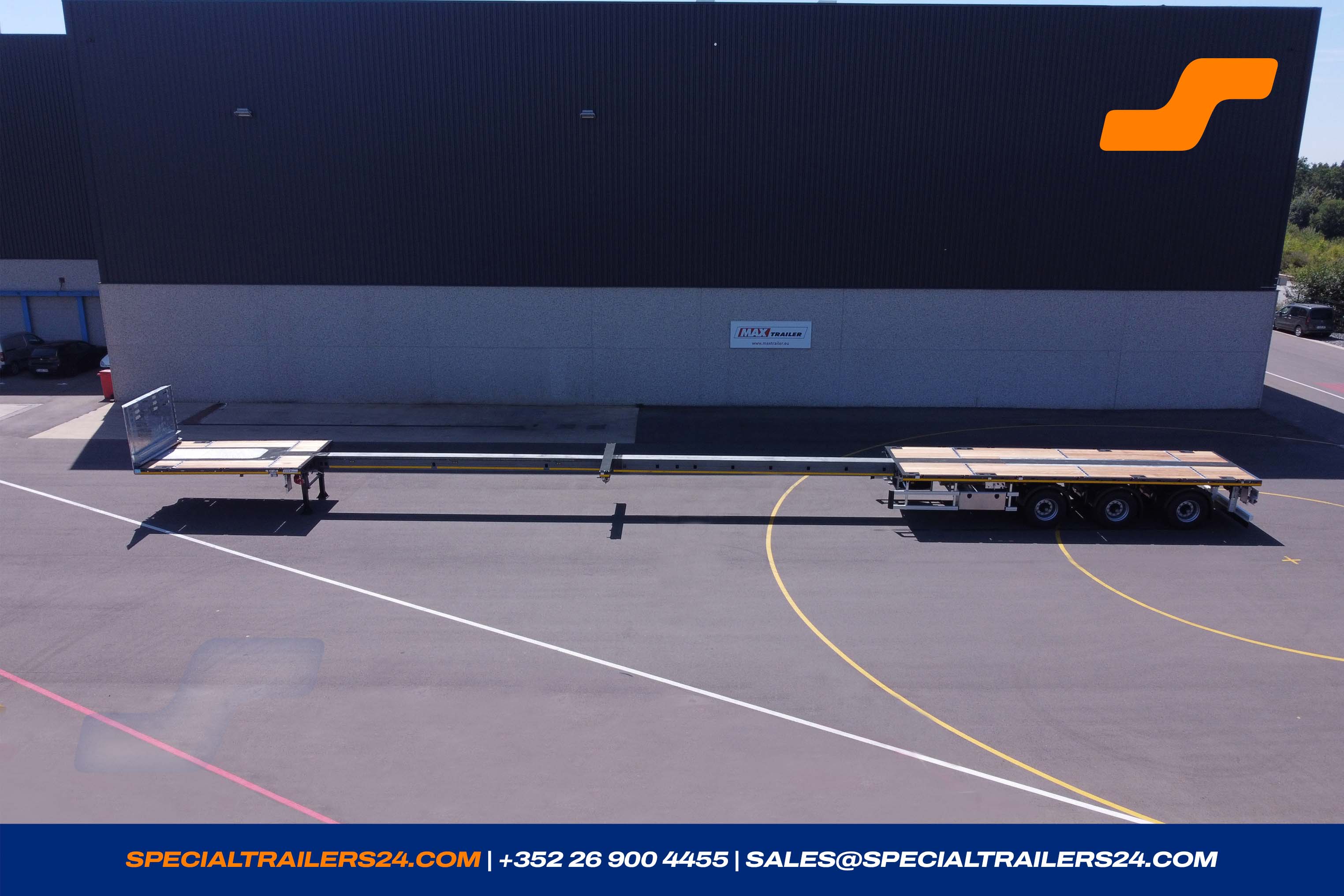 Flatbed trailer MAX Trailer MAX210 vehicle for sale (image count prefix 4/30)