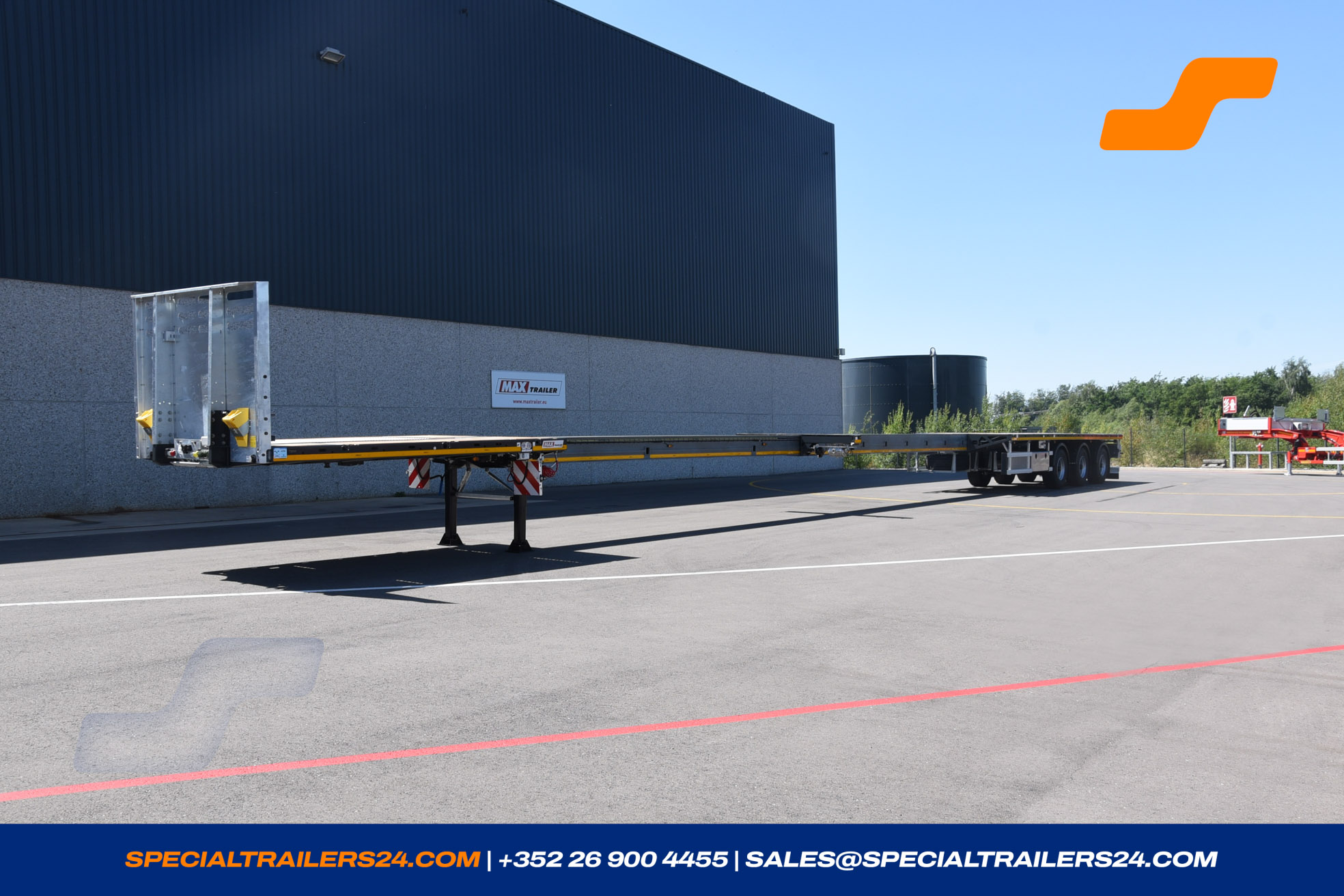 Flatbed trailer MAX Trailer MAX210 vehicle for sale (image count prefix 5/30)