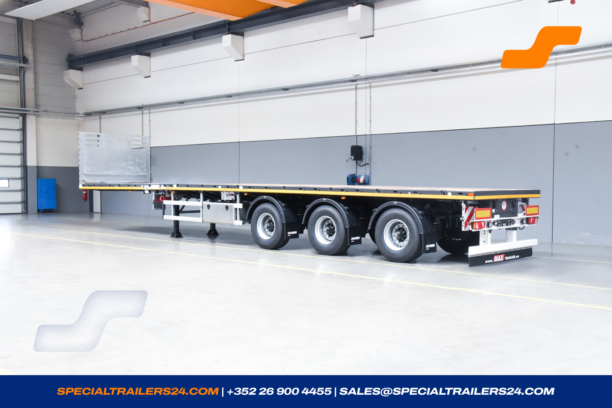 Flatbed trailer MAX Trailer MAX210 vehicle for sale (image count prefix 6/30)