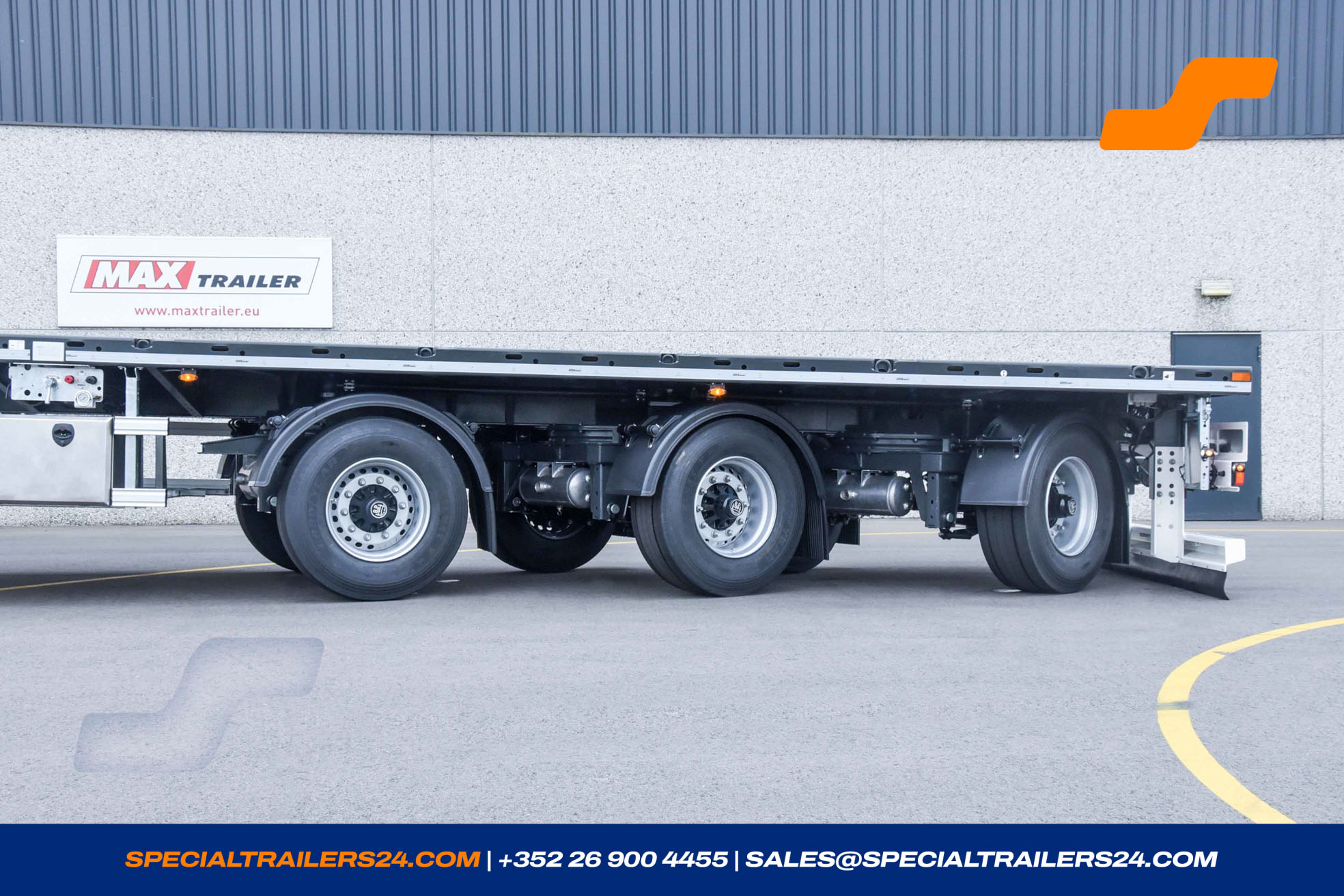 Flatbed trailer MAX Trailer MAX210 vehicle for sale (image count prefix 22/33)