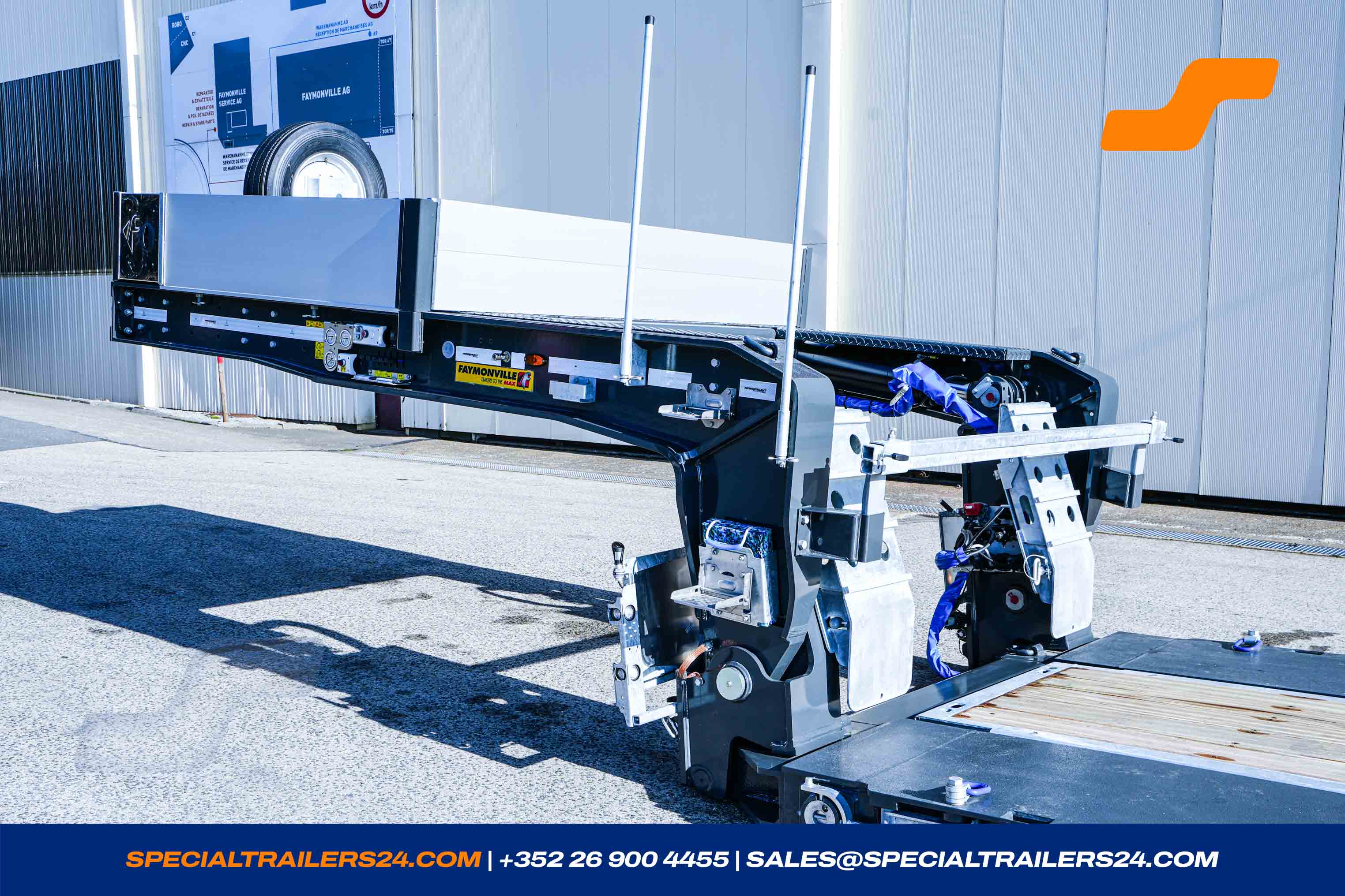 Lowbed trailer Faymonville MegaMAX vehicle for sale (image count prefix 25/64)