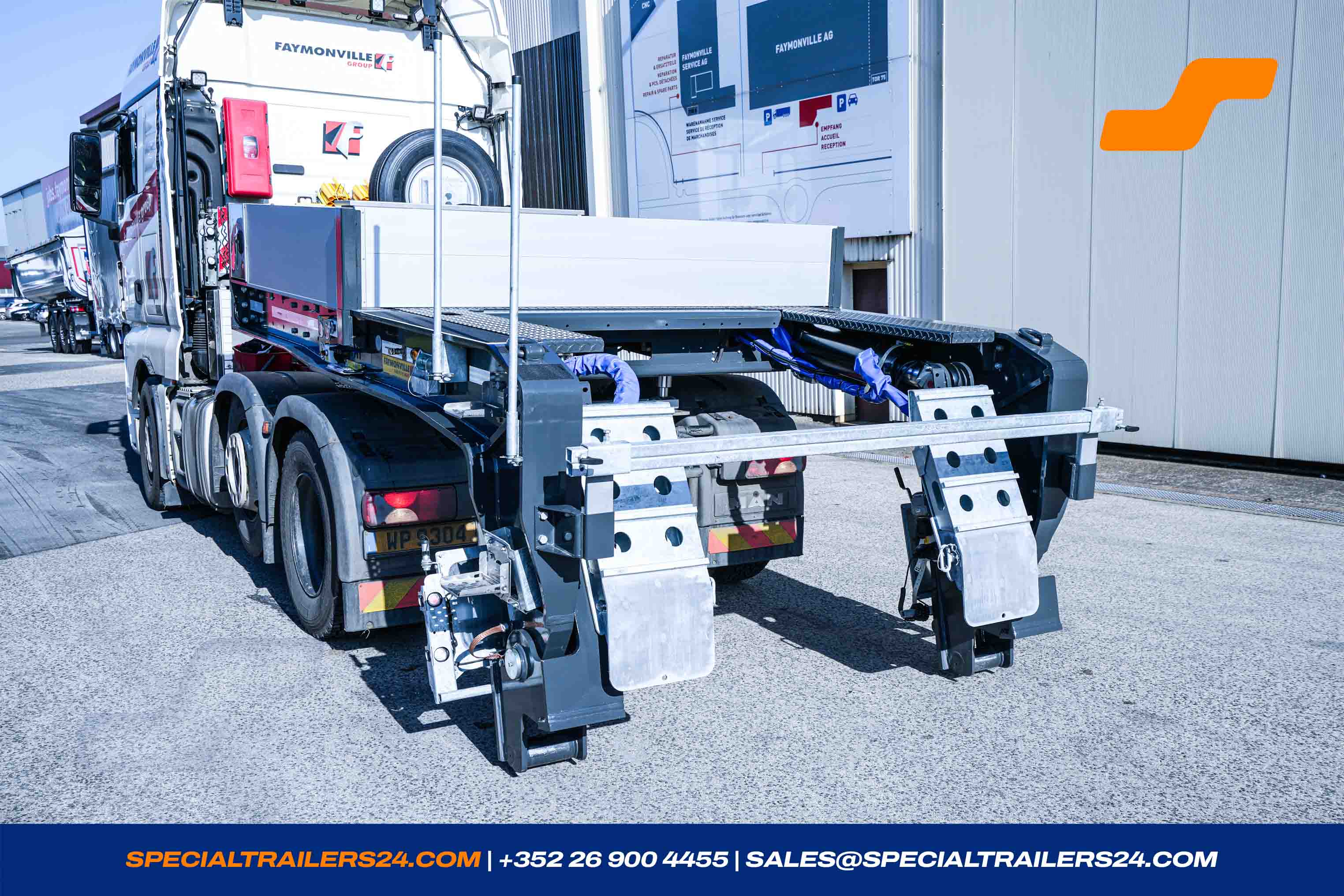 Lowbed trailer Faymonville MegaMAX vehicle for sale (image count prefix 50/64)