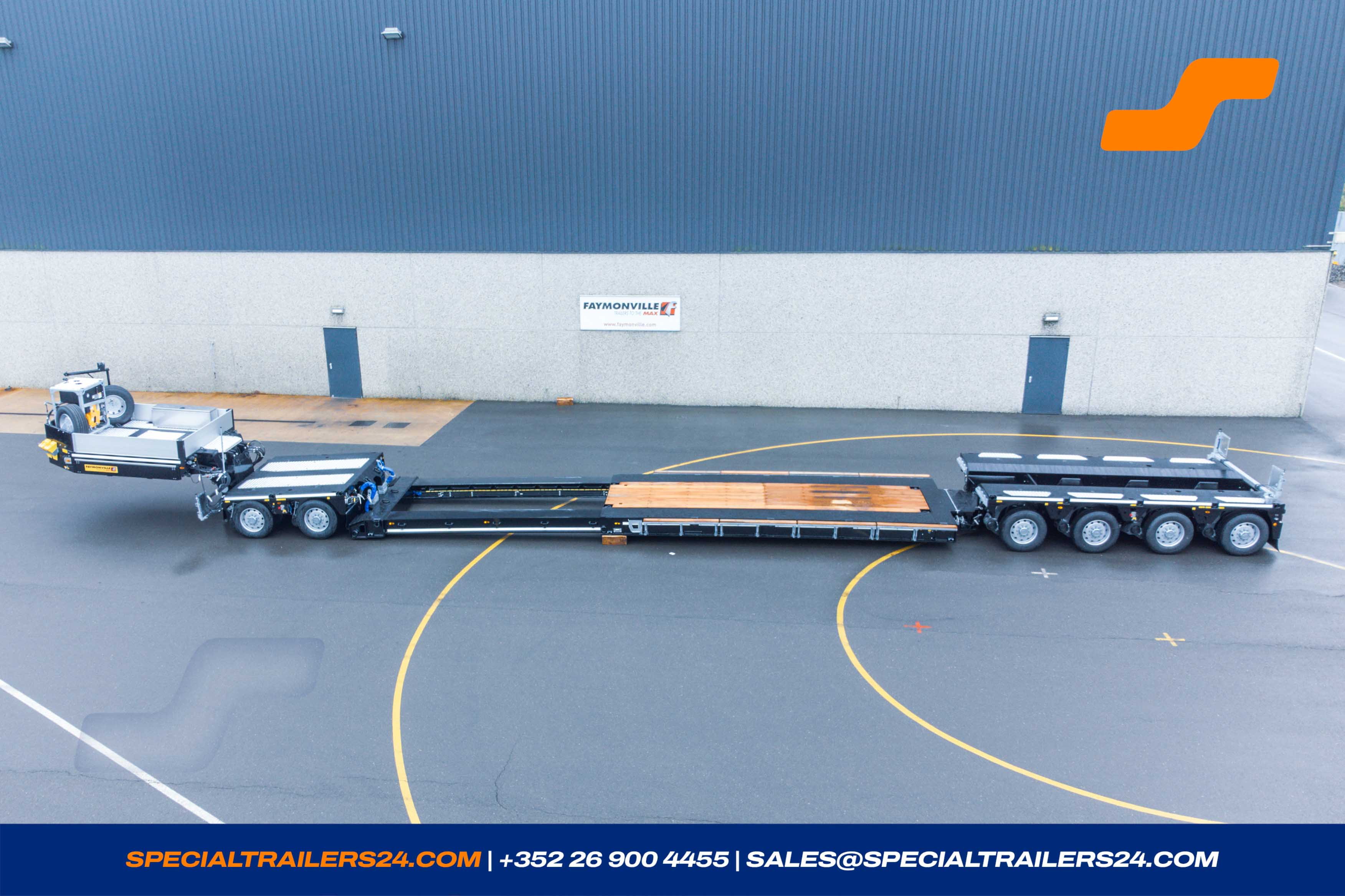 Lowbed trailer Faymonville VarioMAX (OLD) vehicle for sale (image count prefix 8/39)