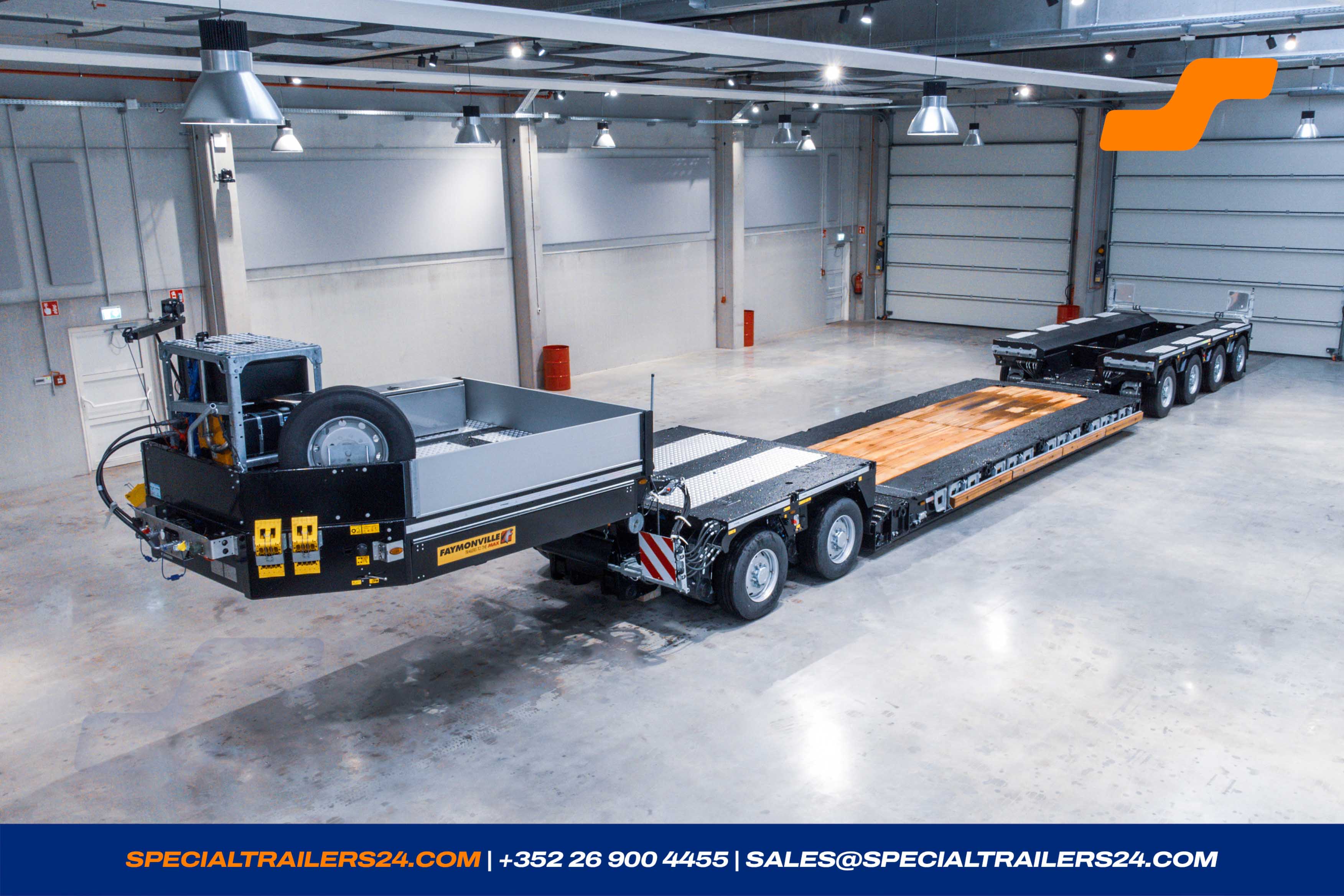 Lowbed trailer Faymonville VarioMAX (OLD) vehicle for sale (image count prefix 3/39)