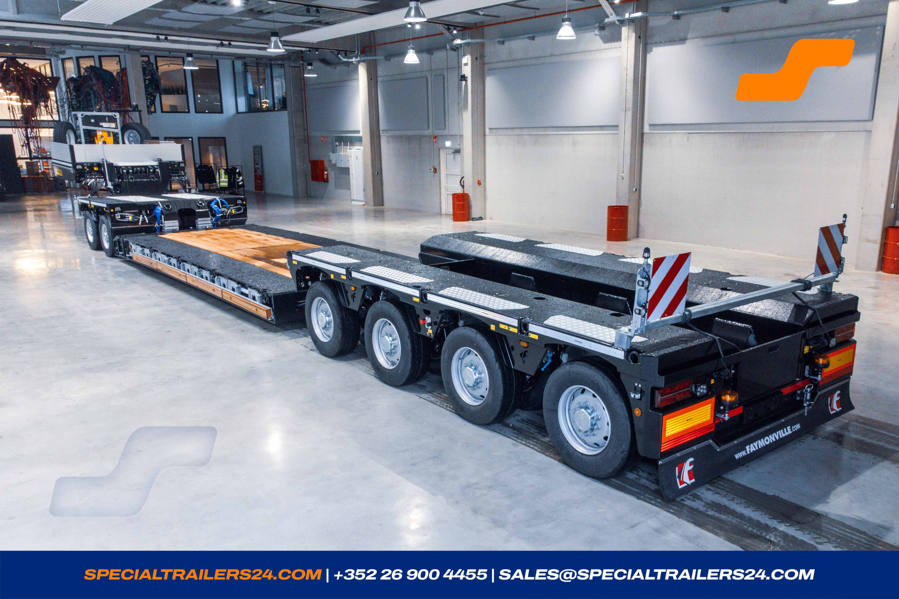 Lowbed trailer Faymonville VarioMAX (OLD) vehicle for sale (image count prefix 12/39)