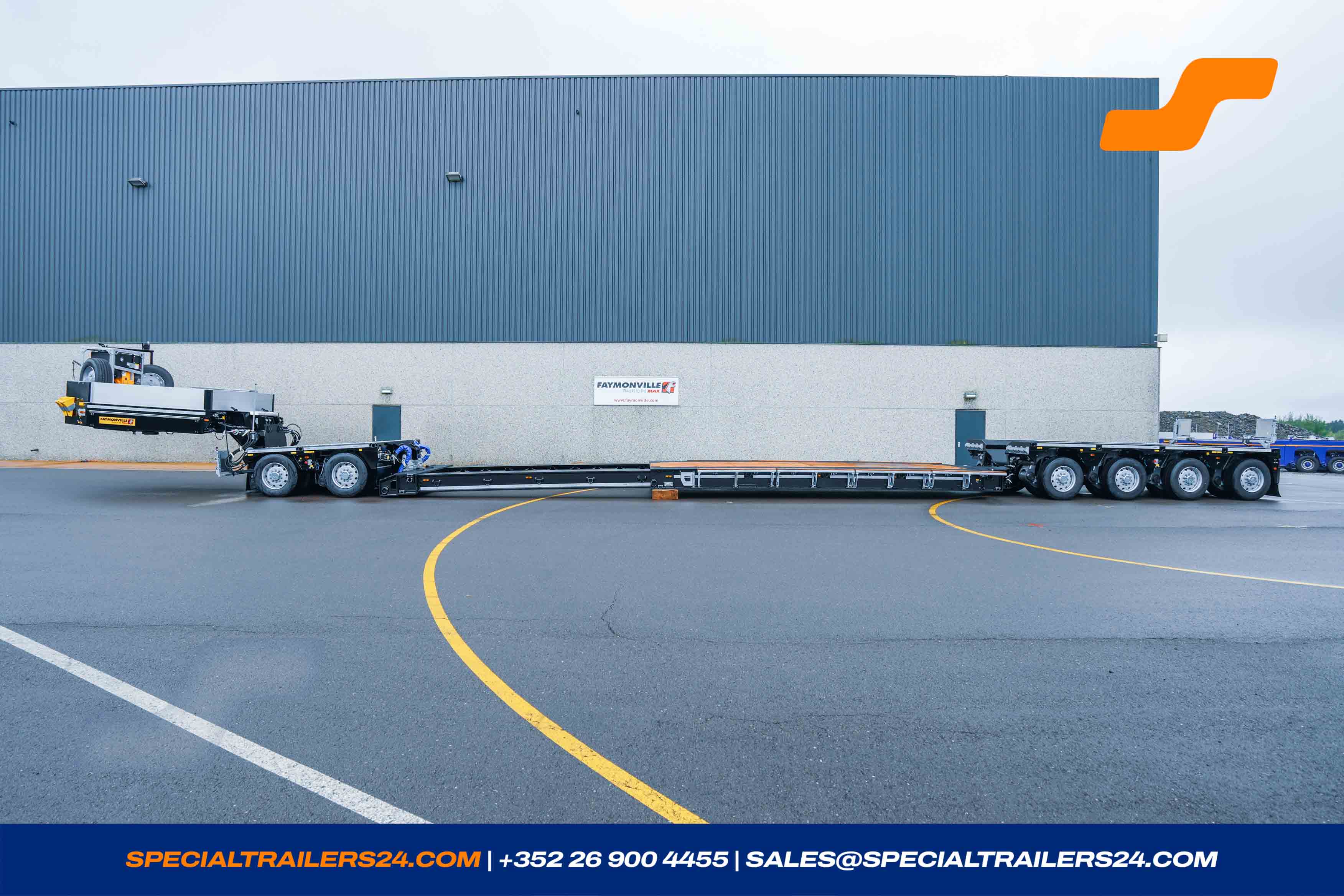 Lowbed trailer Faymonville VarioMAX (OLD) vehicle for sale (image count prefix 7/39)