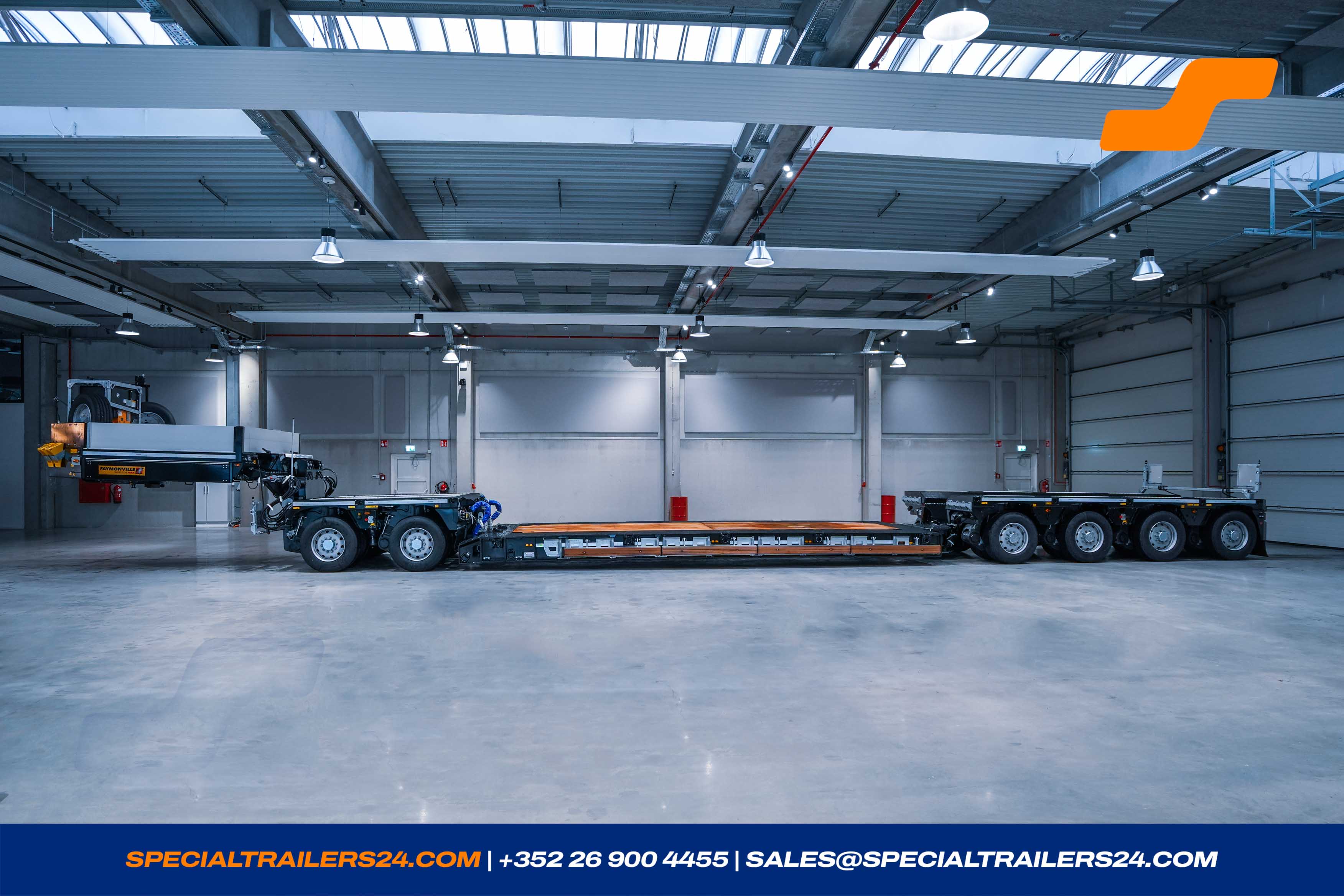 Lowbed trailer Faymonville VarioMAX (OLD) vehicle for sale (image count prefix 2/39)