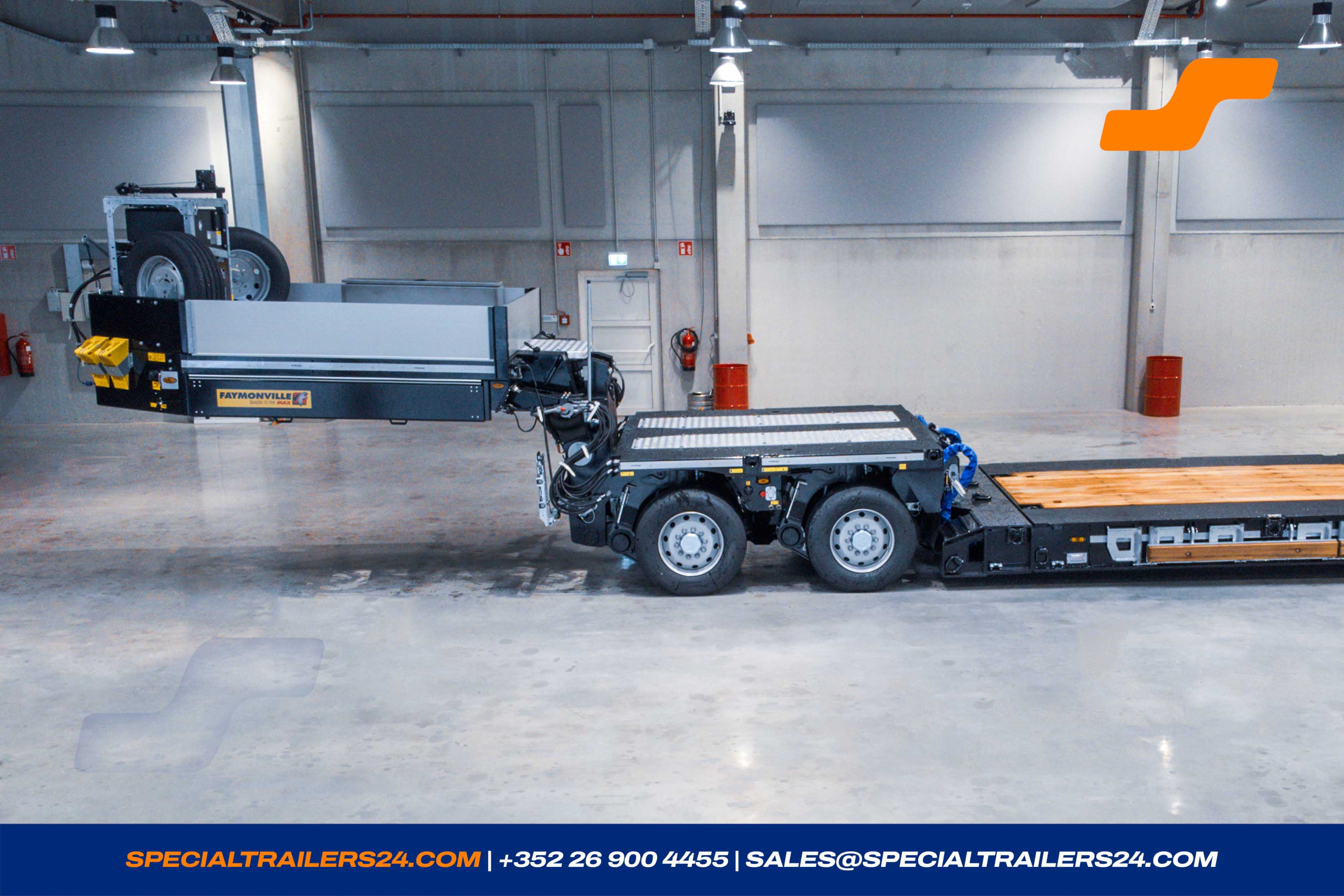 Lowbed trailer Faymonville VarioMAX (OLD) vehicle for sale (image count prefix 5/39)