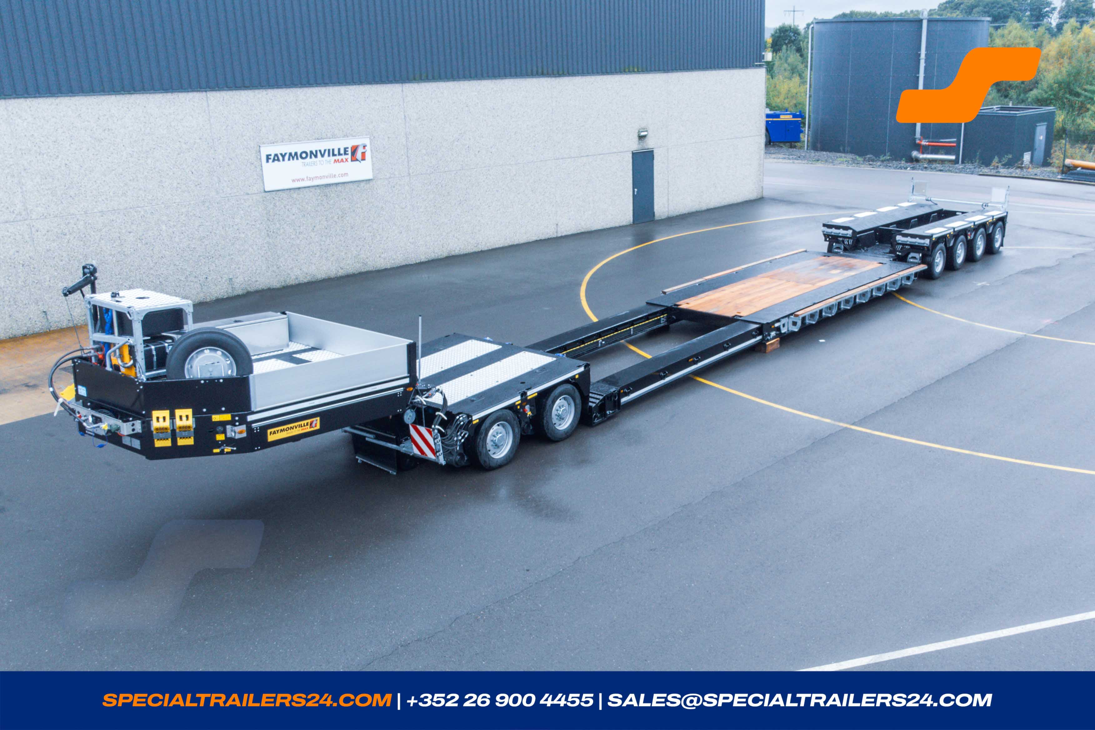 Lowbed trailer Faymonville VarioMAX (OLD) vehicle for sale (image count prefix 10/39)