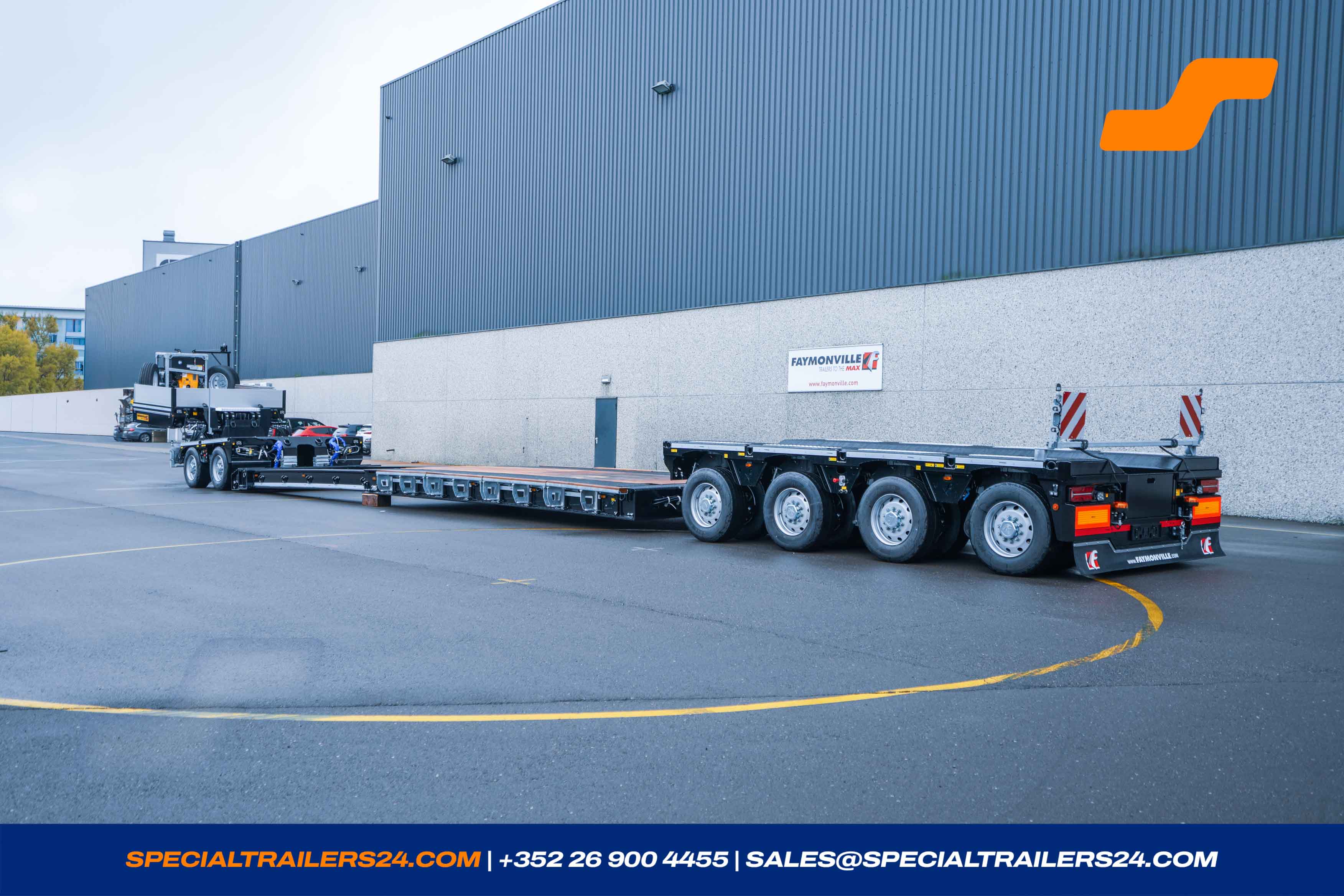 Lowbed trailer Faymonville VarioMAX (OLD) vehicle for sale (image count prefix 13/39)