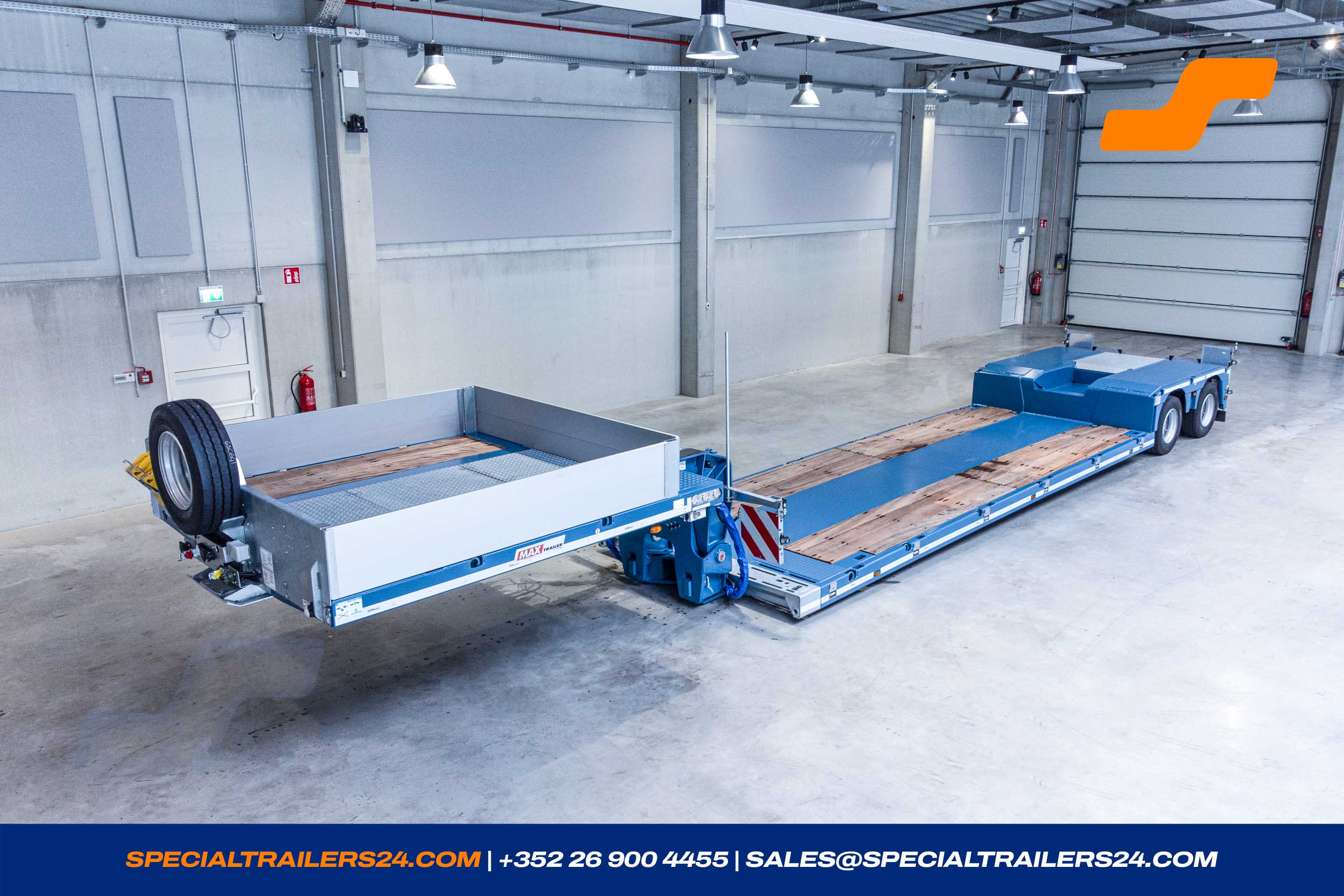 Lowbed trailer MAX Trailer MAX510 vehicle for sale (image count prefix 4/47)