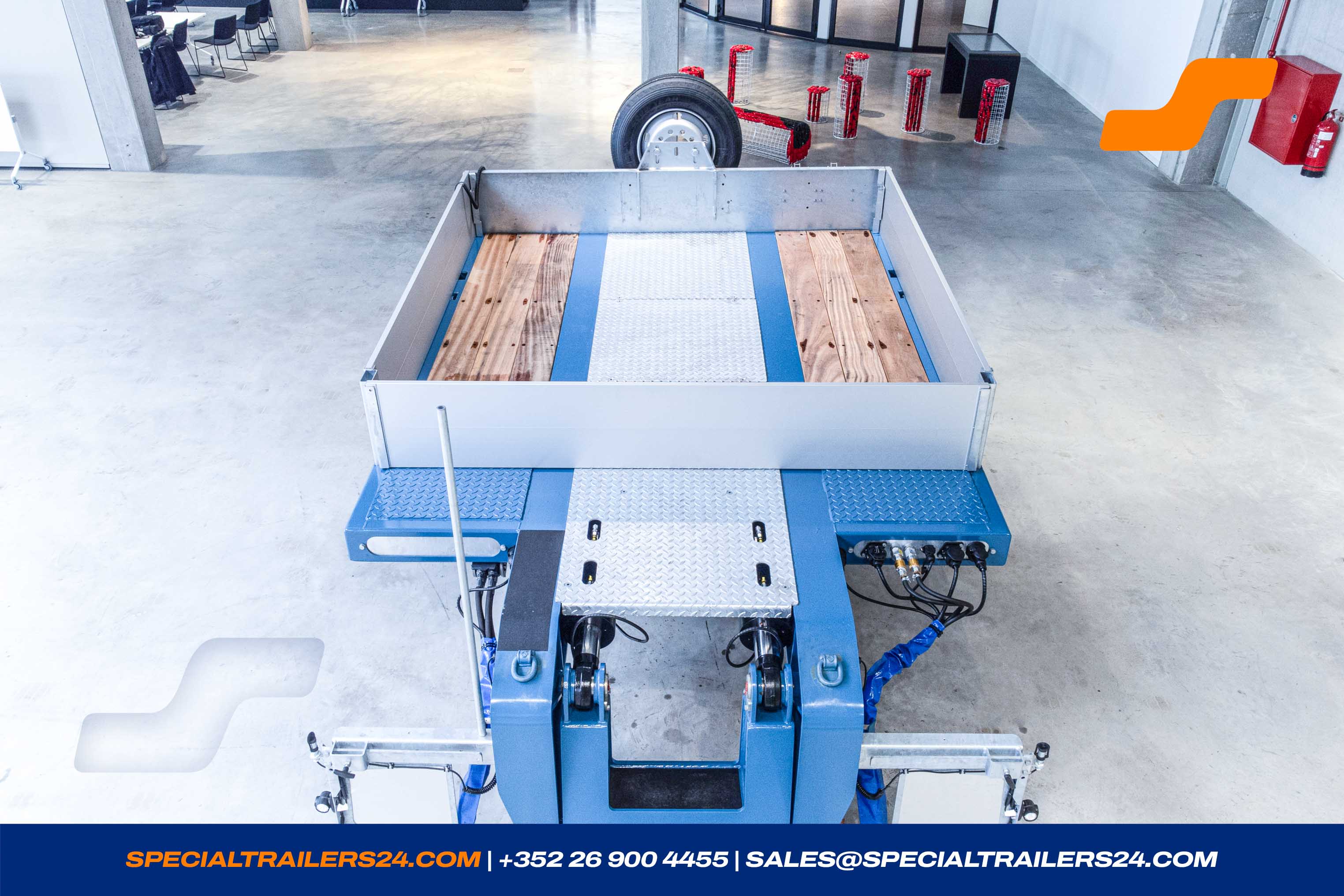 Lowbed trailer MAX Trailer MAX510 vehicle for sale (image count prefix 45/47)