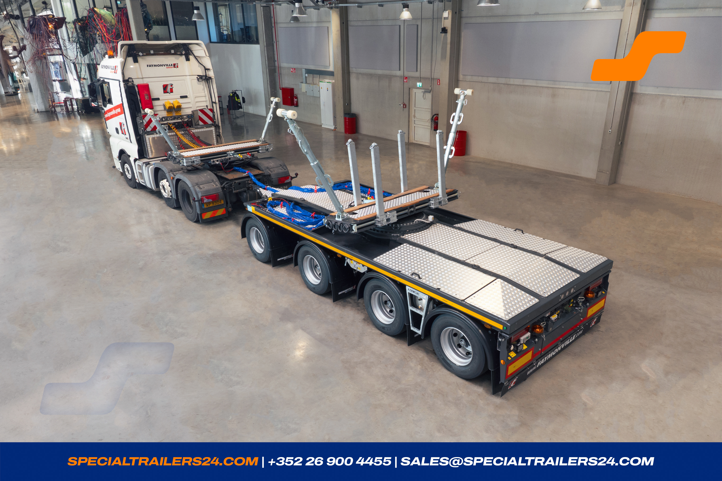 Self-steering trailer Faymonville FlexMAX vehicle for sale (image count prefix 9/70)