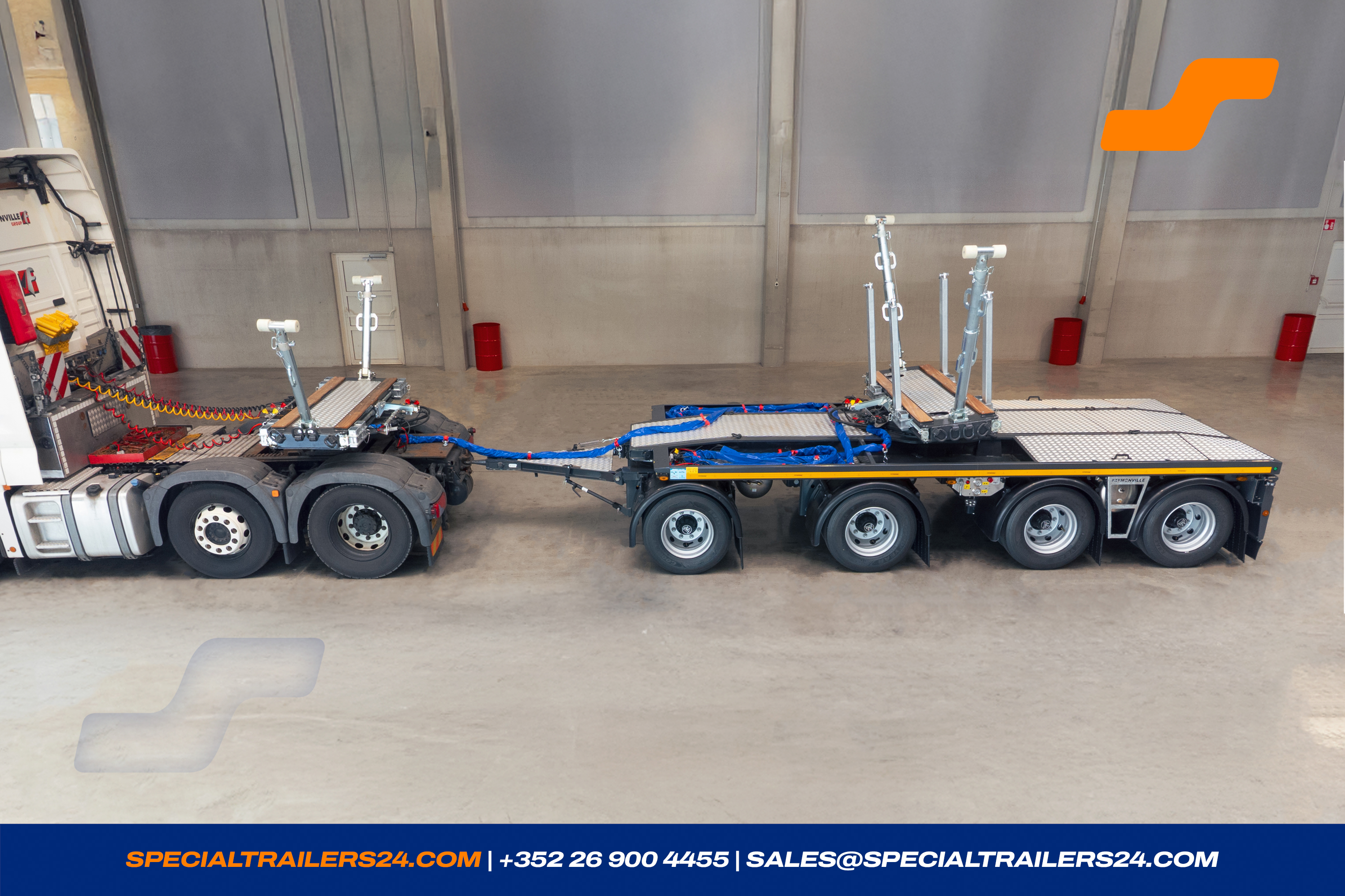 Self-steering trailer Faymonville FlexMAX vehicle for sale (image count prefix 5/70)