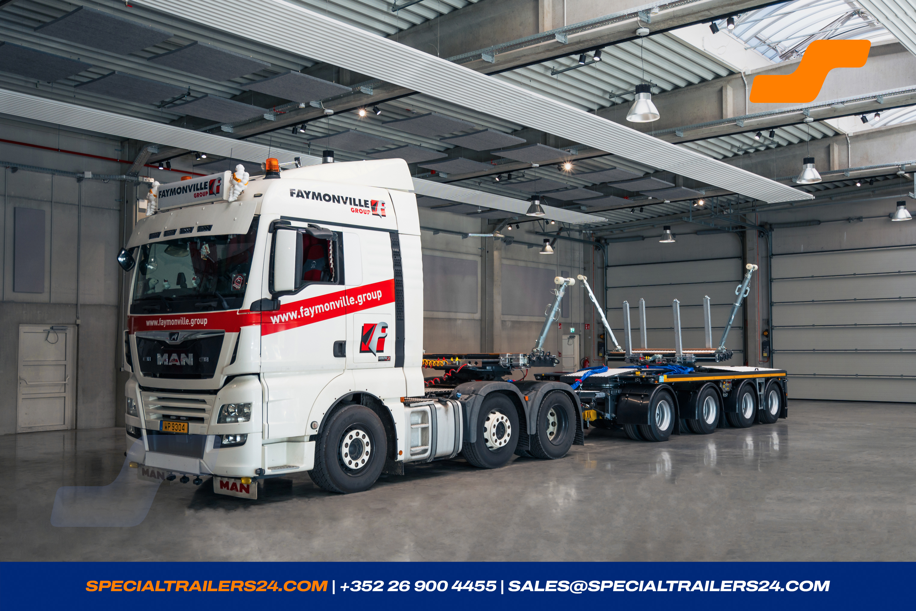 Self-steering trailer Faymonville FlexMAX vehicle for sale (image count prefix 3/70)