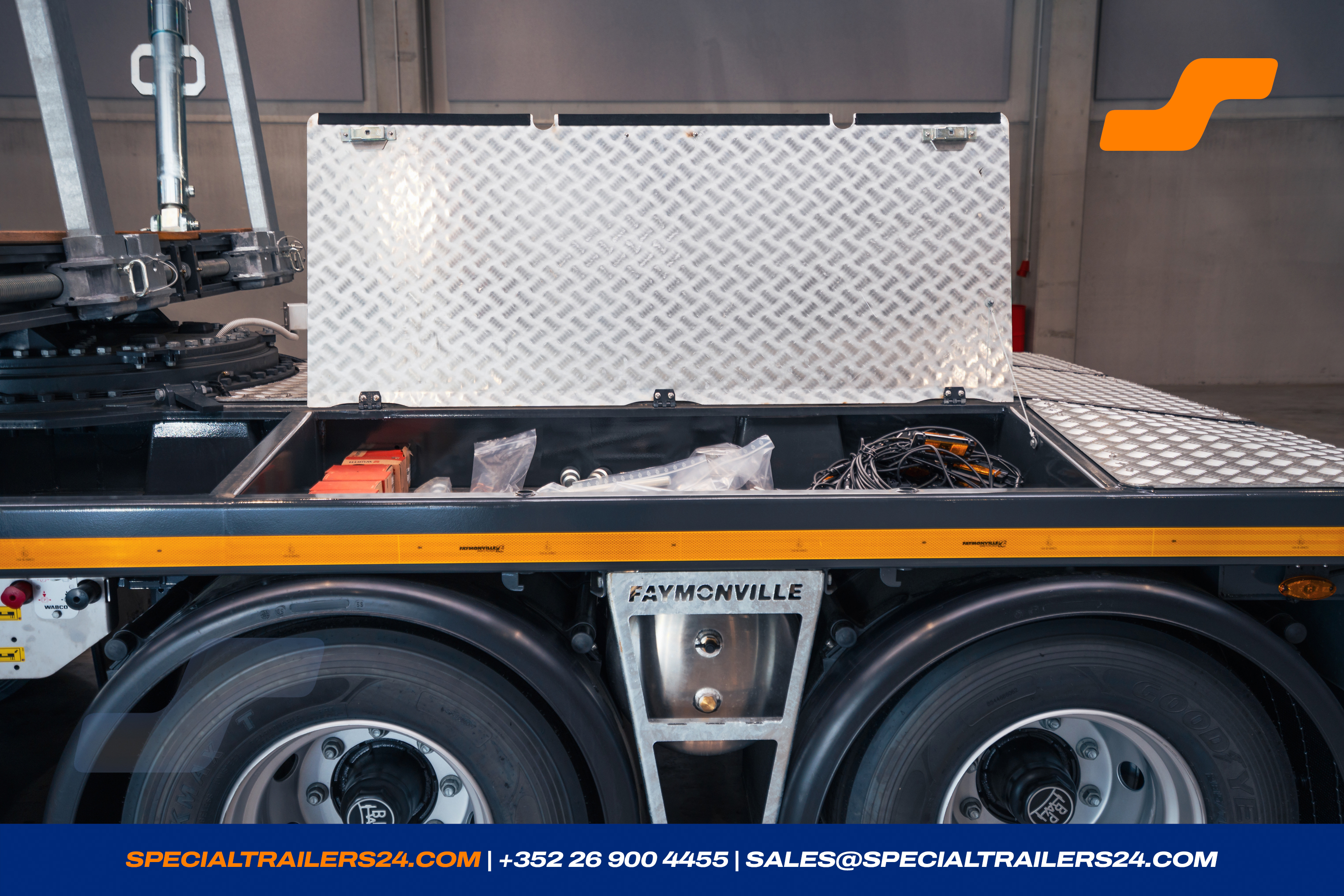 Self-steering trailer Faymonville FlexMAX vehicle for sale (image count prefix 30/70)