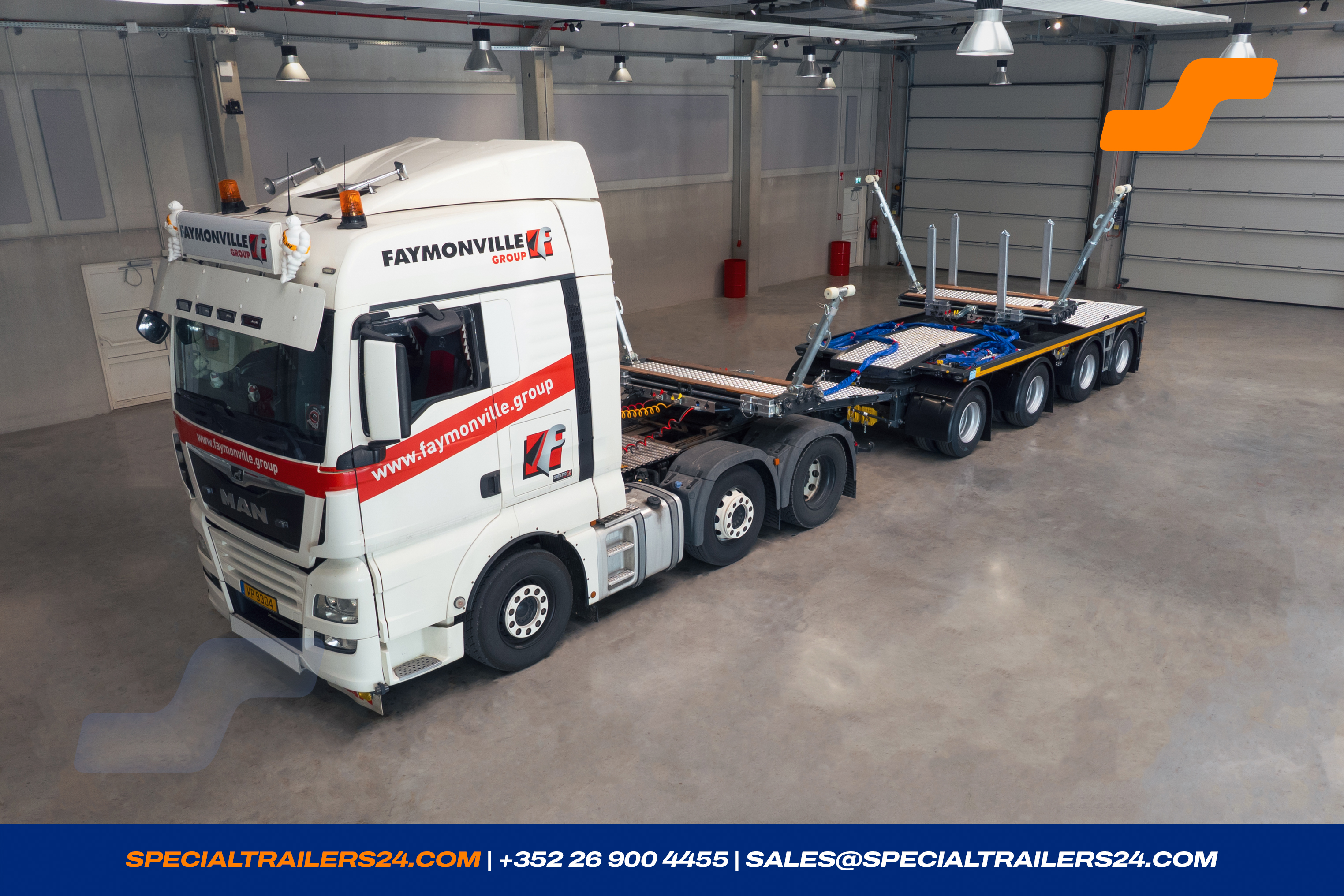 Self-steering trailer Faymonville FlexMAX vehicle for sale (image count prefix 4/70)